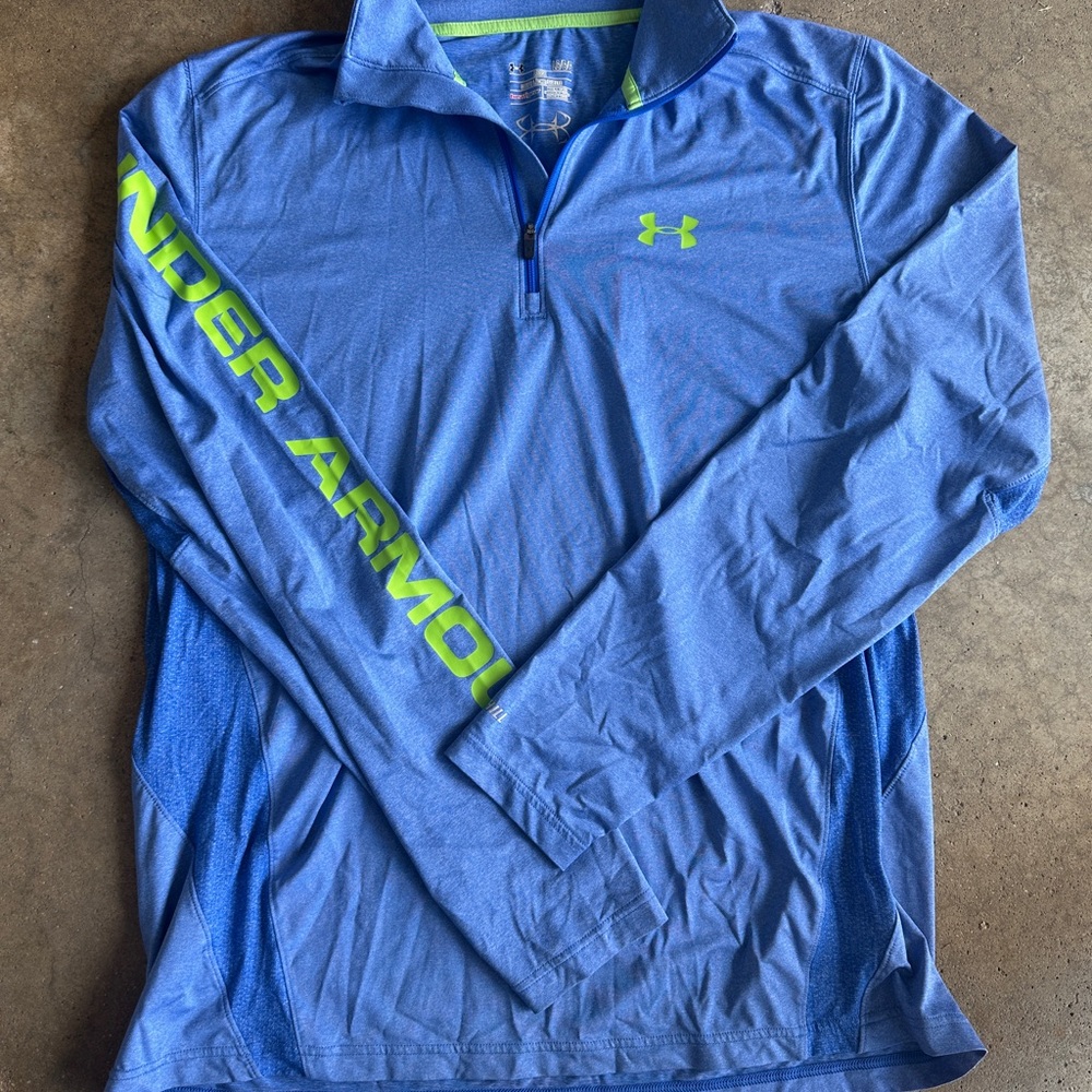 Under Armour Blue Long Sleeve Shirt